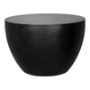 Insitu Black Concrete Side Table by Moe's