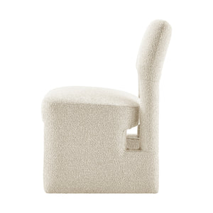 Willa Boucle Dining Side Chair, Milford Beige 