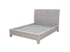 Kakai Banana Leaf King Bed-Grey Wash