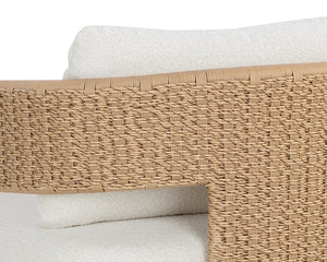 PYLOS LOUNGE CHAIR - NATURAL - LOUIS CREAM