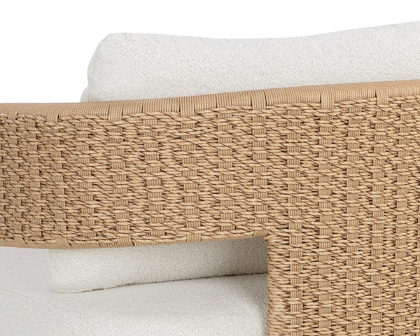 PYLOS LOUNGE CHAIR - NATURAL - LOUIS CREAM