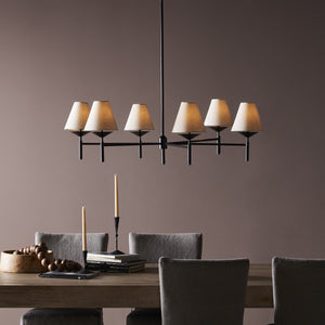 Dodie Chandelier In Jet Black