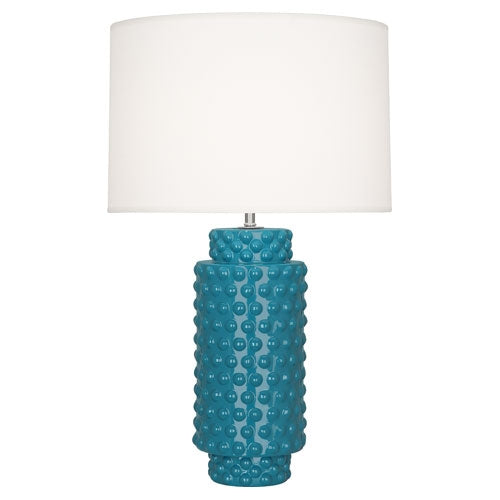 Peacock Dolly Table Lamp