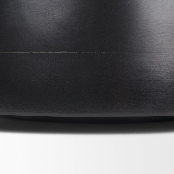 Kadara Black Solid Wood Decorative Bowl