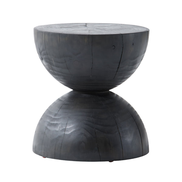 Aliza End Table In Black Pine