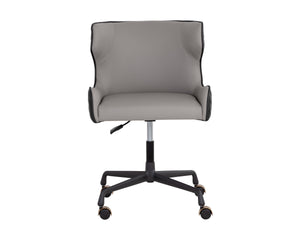 GIANNI OFFICE CHAIR - DILLON STRATUS / DILLON BLACK