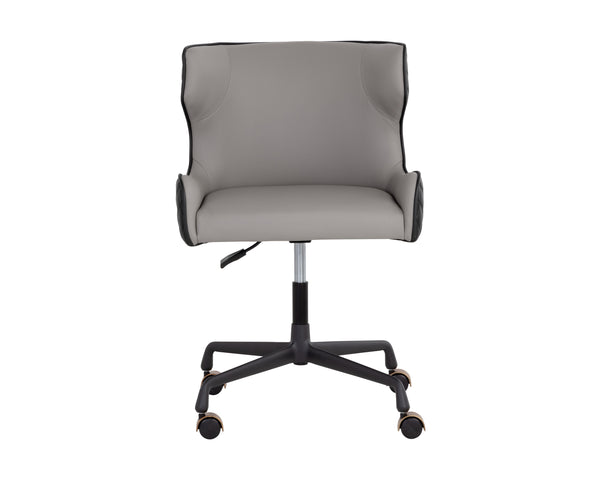 GIANNI OFFICE CHAIR - DILLON STRATUS / DILLON BLACK