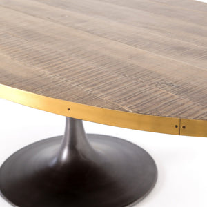 Evans 98" Oval Dining Table