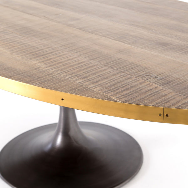 Evans 98" Oval Dining Table