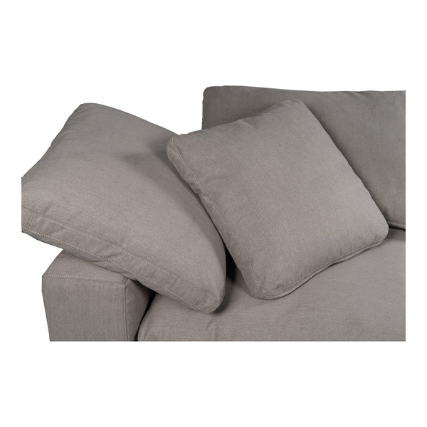 Terra Condo Corner Chair in Light Grey
