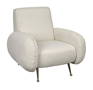 Hera Chair, Boucle Fabric