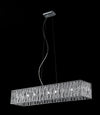 Terra 9 Light Pendant in Chrome Finish