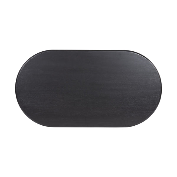 Paden Coffee Table - Aged Black Acacia