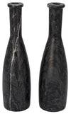 Moris Decorative Candle Holder, Set of 2, Black
