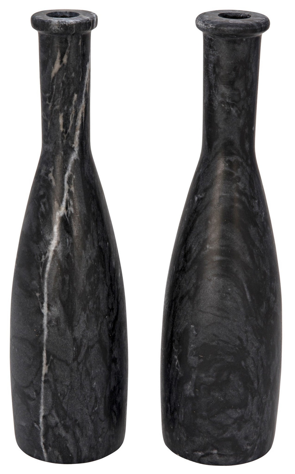 Moris Decorative Candle Holder, Set of 2, Black