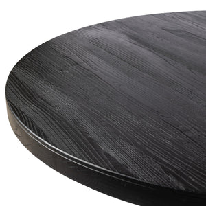 Allandale Round Dining Table - Black Elm