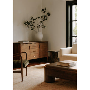 Wiley 3 Drawer Sideboard in Vintage Brown