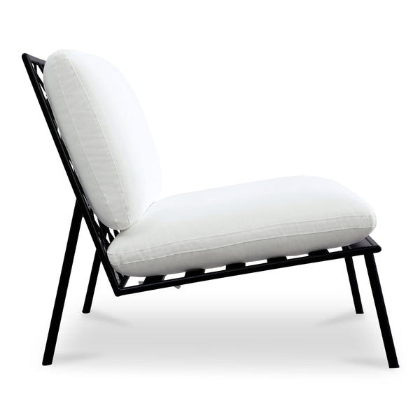 Moe's Salma Outdoor Accent Chair in White