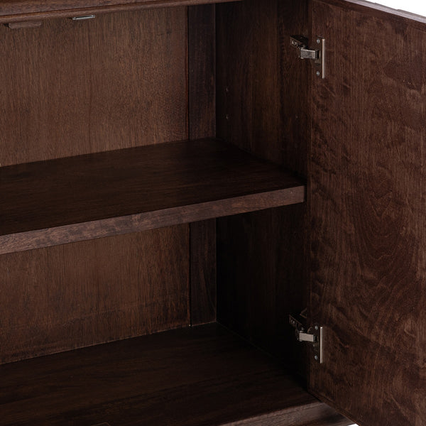 Shira Collection Solid Wood 4Dr Buffet - Kona Brown