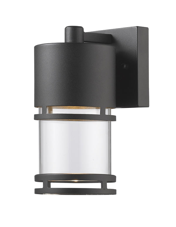 Luminata Outdoor LED Wall Light in Black Finish