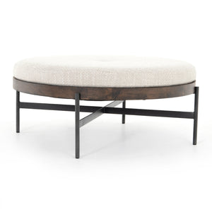 Edwyn Large Ottoman In Gibson Wheat