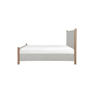 Moe's Warren King Bed with Upholstered Headboard
