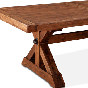 Aspen 88-110" Extension Table, Earth