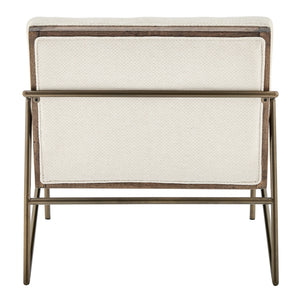 Marlow Fabric Accent Chair In Cardiff Cream