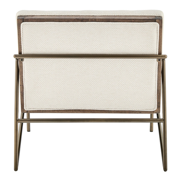 Marlow Fabric Accent Chair In Cardiff Cream