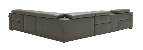 Killian Motion Sectional in Dark Grey