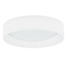 15" LED Flush Mount, White Shade