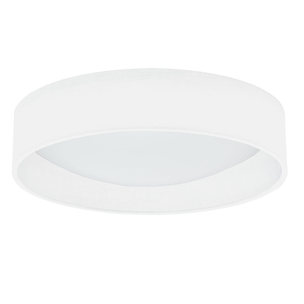 15" LED Flush Mount, White Shade