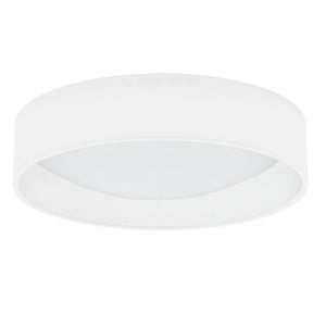 15" LED Flush Mount, White Shade