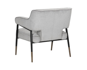 DEROME LOUNGE CHAIR - POLO CLUB STONE