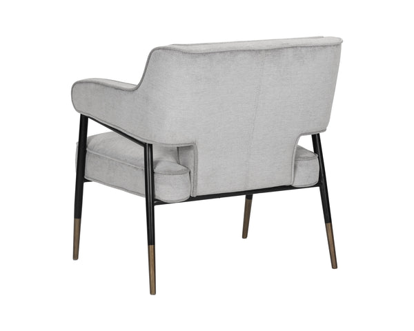 DEROME LOUNGE CHAIR - POLO CLUB STONE