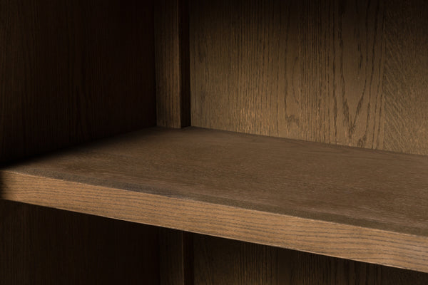 Tolle Panel Door Cabinet In Drifted Mat Blk