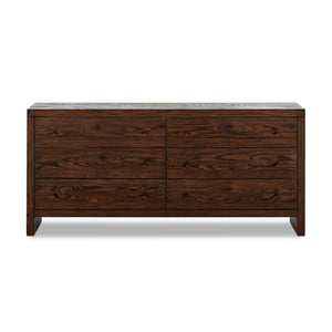 Torrington 6 Drawer Dresser In Umber Oak