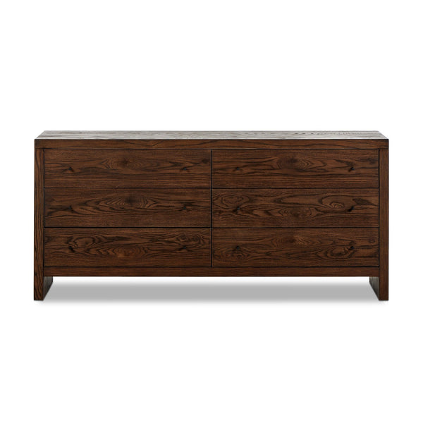 Torrington 6 Drawer Dresser In Umber Oak