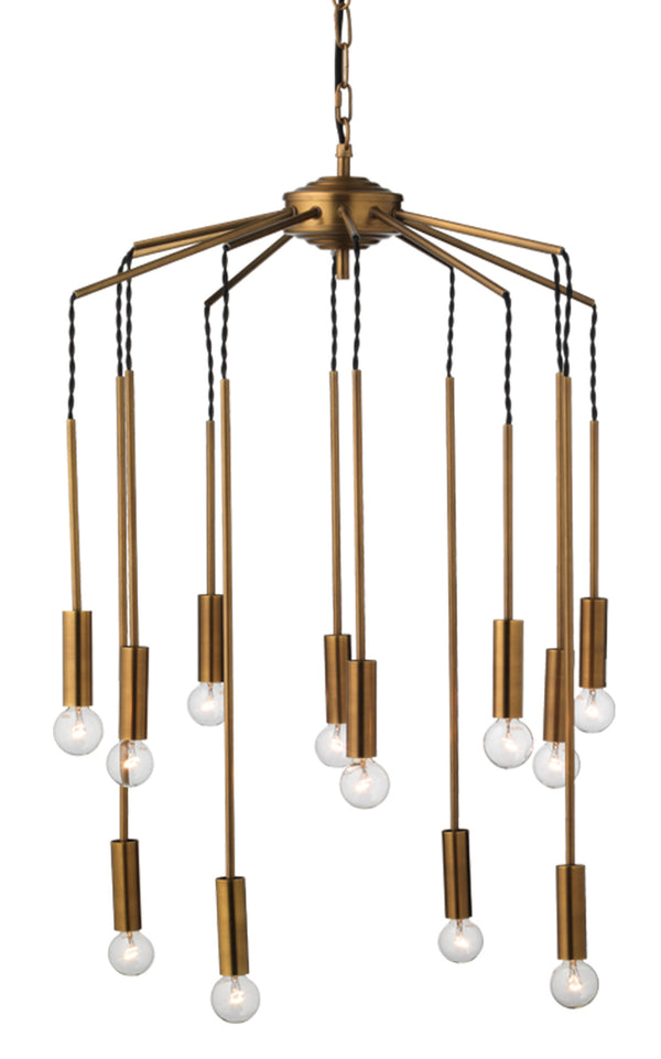 Cascade 12-Light Metal Chandelier