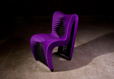 Seat Belt Dining Chair,Purple