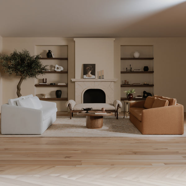 Moe's Cohen Coffee Table in Solid Oak Brown