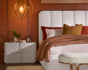 JAMILLE NIGHTSTAND - LARGE - CREAM