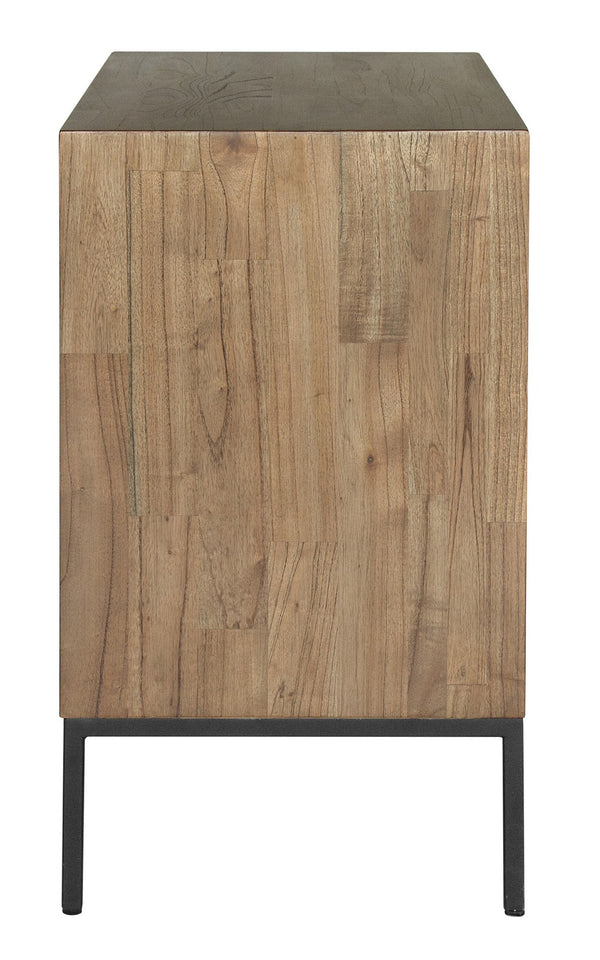 Hathaway Chest 3 Drawers In Newton Brown