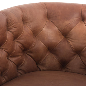 Hanover Swivel Chair In Heirloom Sienna
