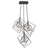 Artistry AC11118PN Chandelier in Matte Black & Polished Nickel