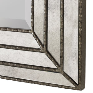 Seymour Antique Silver Mirror