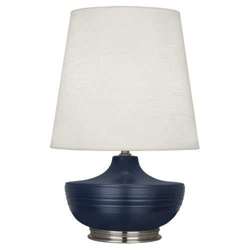 Matte Midnight Blue Michael Berman Nolan Table Lamp