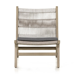 Julian Outdoor Chair In Weathered Grey