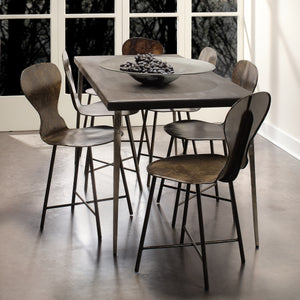 McCallan Metal Chair, Acid Wash Metal