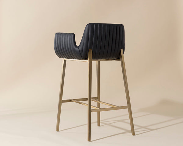 LUCANO BARSTOOL - BRAVO BLACK